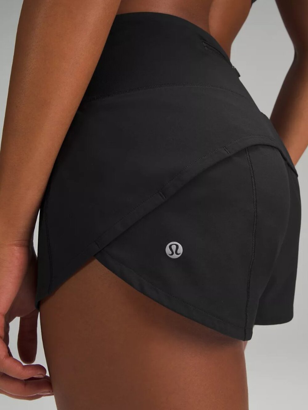 NWT Lululemon Speed Up High-Rise Lined Short 2.5 SIZE 12 Black